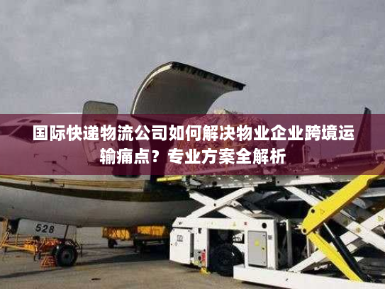 国际快递物流公司如何解决物业企业跨境运输痛点?专业方案全解析 国际快递物流公司如何解决物业企业跨境运输痛点?专业方案全解析