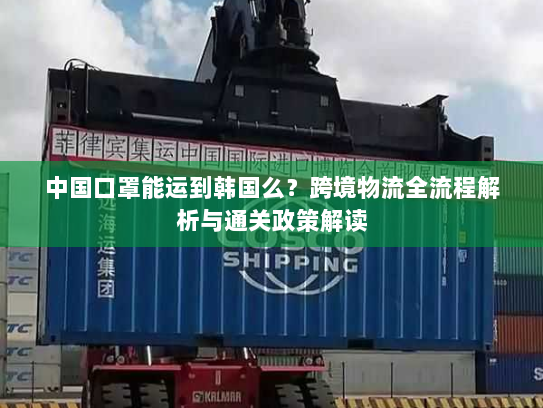 中国口罩能运到韩国么?跨境物流全流程解析与通关政策解读 中国口罩能运到韩国么?跨境物流全流程解析与通关政策解读