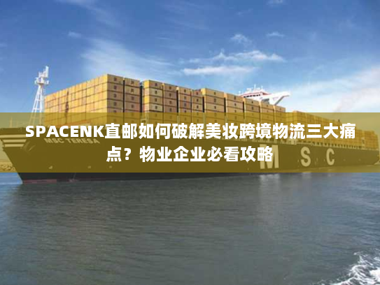SPACENK直邮如何破解美妆跨境物流三大痛点?物业企业必看攻略 SPACENK直邮如何破解美妆跨境物流三大痛点?物业企业必看攻略