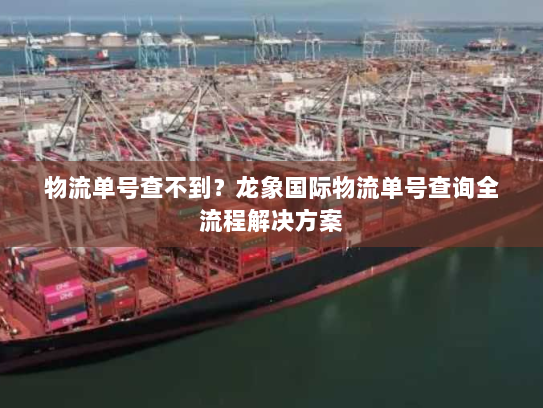 物流单号查不到?龙象国际物流单号查询全流程解决方案 物流单号查不到?龙象国际物流单号查询全流程解决方案