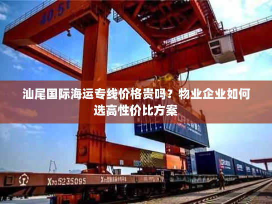 汕尾国际海运专线价格贵吗？物业企业如何选高性价比方案