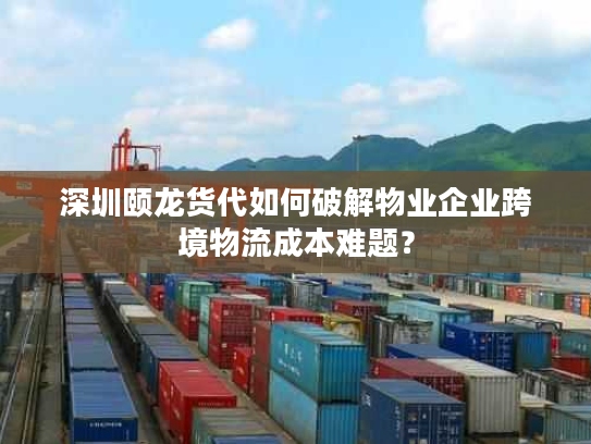 深圳颐龙货代如何破解物业企业跨境物流成本难题? 深圳颐龙货代如何破解物业企业跨境物流成本难题?