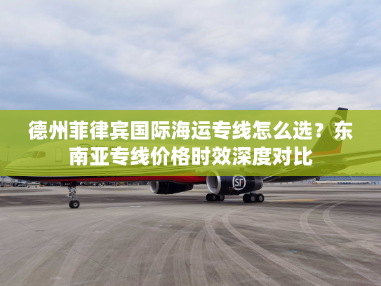 德州菲律宾国际海运专线怎么选？东南亚专线价格时效深度对比