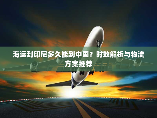 海运到印尼多久能到中国?时效解析与物流方案推荐 海运到印尼多久能到中国?时效解析与物流方案推荐