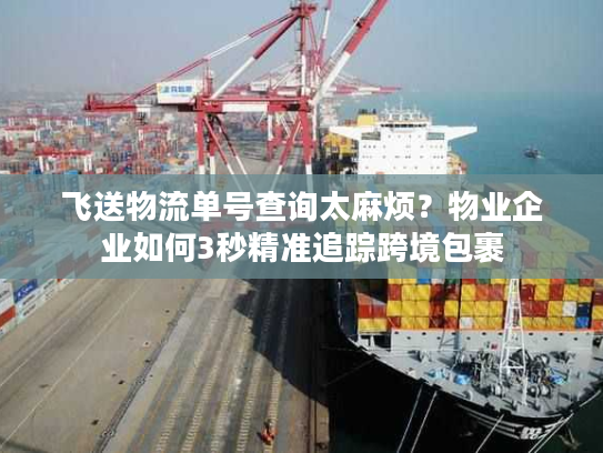 飞送物流单号查询太麻烦？物业企业如何3秒精准追踪跨境包裹