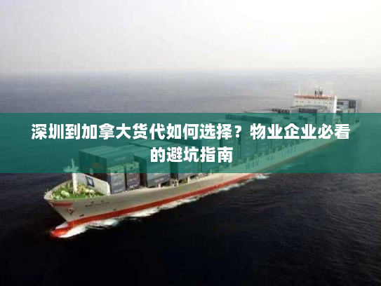 深圳到加拿大货代如何选择?物业企业必看的避坑指南 深圳到加拿大货代如何选择?物业企业必看的避坑指南