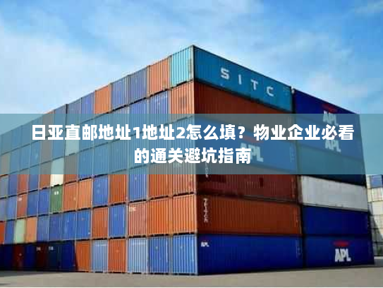 日亚直邮地址1地址2怎么填?物业企业必看的通关避坑指南 日亚直邮地址1地址2怎么填?物业企业必看的通关避坑指南