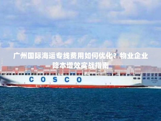 广州国际海运专线费用如何优化？物业企业降本增效实战指南