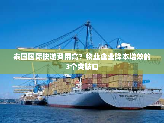 泰国国际快递费用高？物业企业降本增效的3个突破口