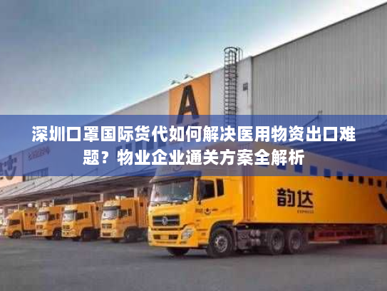 深圳口罩国际货代如何解决医用物资出口难题?物业企业通关方案全解析 深圳口罩国际货代如何解决医用物资出口难题?物业企业通关方案全解析