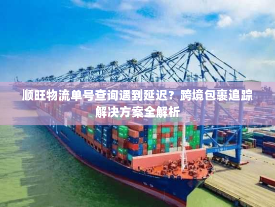 顺旺物流单号查询遇到延迟?跨境包裹追踪解决方案全解析 顺旺物流单号查询遇到延迟?跨境包裹追踪解决方案全解析