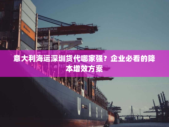 意大利海运深圳货代哪家强?企业必看的降本增效方案 意大利海运深圳货代哪家强?企业必看的降本增效方案