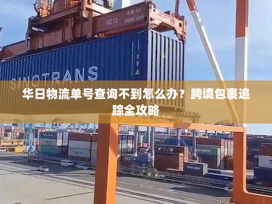 华日物流单号查询不到怎么办？跨境包裹追踪全攻略