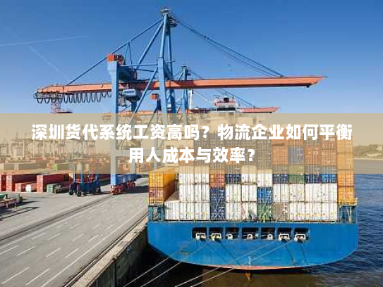 深圳货代系统工资高吗?物流企业如何平衡用人成本与效率? 深圳货代系统工资高吗?物流企业如何平衡用人成本与效率?