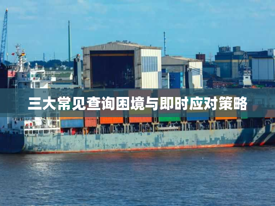 三大常见查询困境与即时应对策略