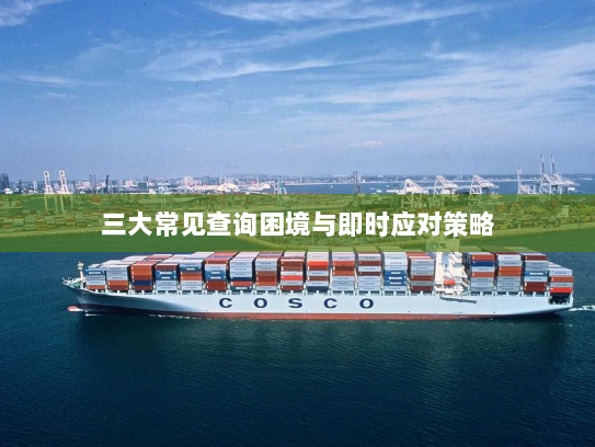 三大常见查询困境与即时应对策略 三大常见查询困境与即时应对策略