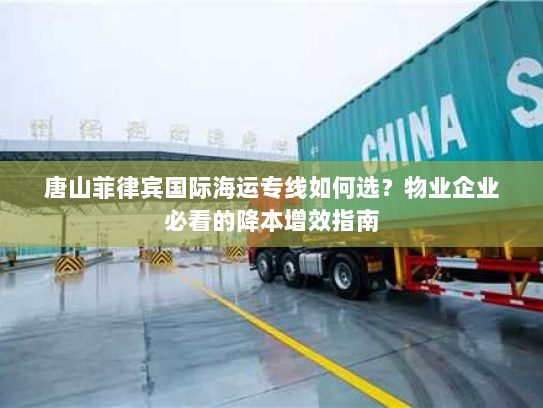 唐山菲律宾国际海运专线如何选?物业企业必看的降本增效指南 唐山菲律宾国际海运专线如何选?物业企业必看的降本增效指南