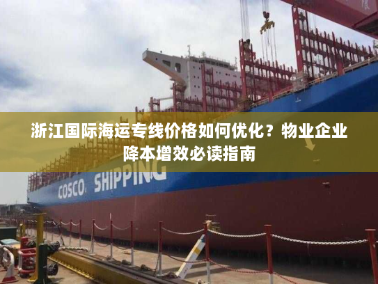 浙江国际海运专线价格如何优化?物业企业降本增效必读指南 浙江国际海运专线价格如何优化?物业企业降本增效必读指南