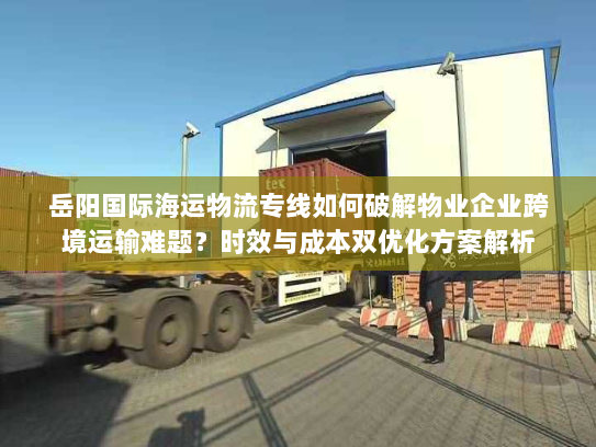 岳阳国际海运物流专线如何破解物业企业跨境运输难题？时效与成本双优化方案解析