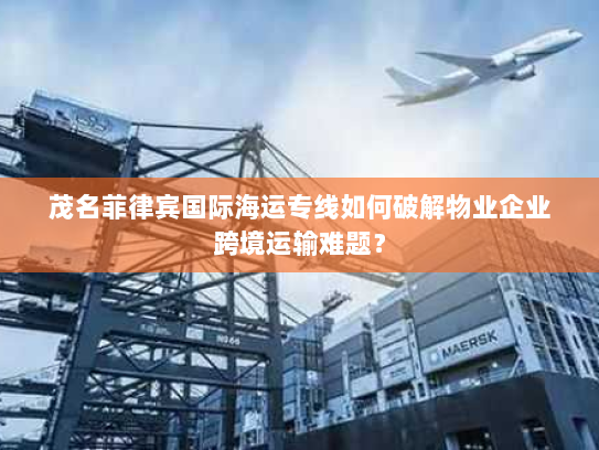 茂名菲律宾国际海运专线如何破解物业企业跨境运输难题? 茂名菲律宾国际海运专线如何破解物业企业跨境运输难题?