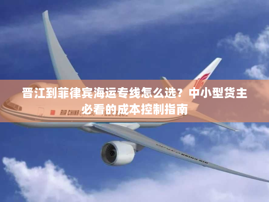 晋江到菲律宾海运专线怎么选?中小型货主必看的成本控制指南 晋江到菲律宾海运专线怎么选?中小型货主必看的成本控制指南