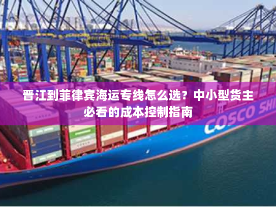 晋江到菲律宾海运专线怎么选?中小型货主必看的成本控制指南 晋江到菲律宾海运专线怎么选?中小型货主必看的成本控制指南