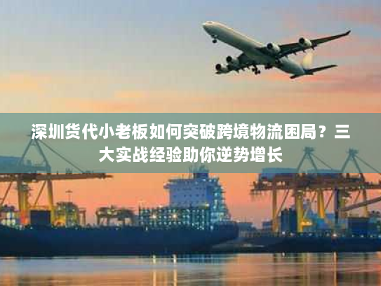 深圳货代小老板如何突破跨境物流困局?三大实战经验助你逆势增长 深圳货代小老板如何突破跨境物流困局?三大实战经验助你逆势增长
