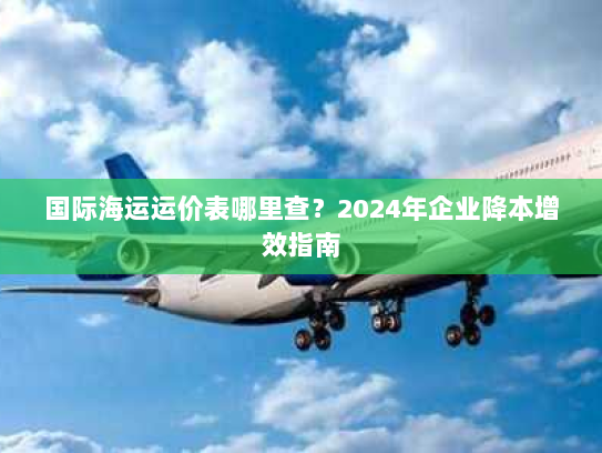 国际海运运价表哪里查?2024年企业降本增效指南 国际海运运价表哪里查?2024年企业降本增效指南