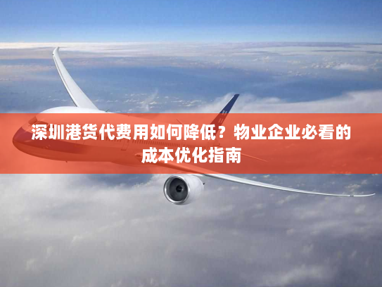 深圳港货代费用如何降低？物业企业必看的成本优化指南