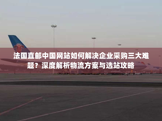 法国直邮中国网站如何解决企业采购三大难题?深度解析物流方案与选站攻略 法国直邮中国网站如何解决企业采购三大难题?深度解析物流方案与选站攻略