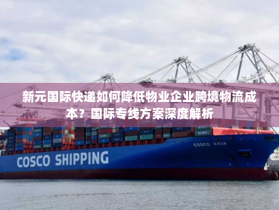 新元国际快递如何降低物业企业跨境物流成本?国际专线方案深度解析 新元国际快递如何降低物业企业跨境物流成本?国际专线方案深度解析