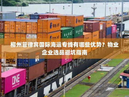 柳州菲律宾国际海运专线有哪些优势?物业企业选品避坑指南 柳州菲律宾国际海运专线有哪些优势?物业企业选品避坑指南