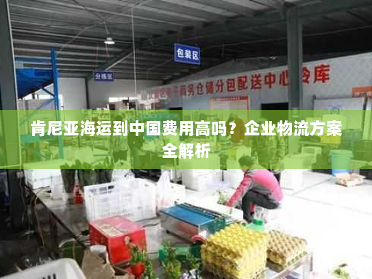 肯尼亚海运到中国费用高吗？企业物流方案全解析