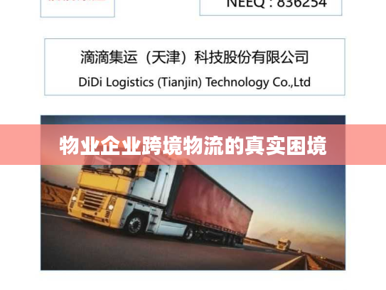 物业企业跨境物流的真实困境