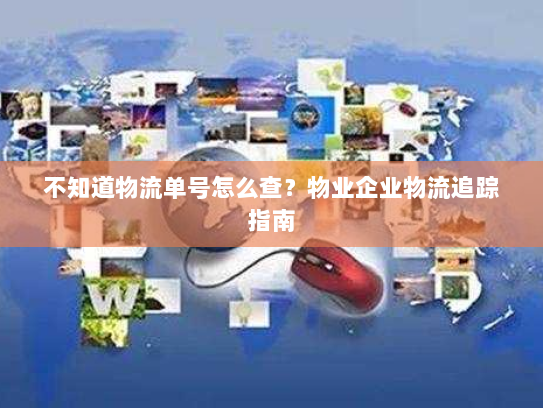 不知道物流单号怎么查?物业企业物流追踪指南 不知道物流单号怎么查?物业企业物流追踪指南