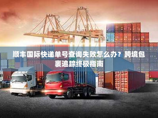 顺丰国际快递单号查询失败怎么办?跨境包裹追踪终极指南 顺丰国际快递单号查询失败怎么办?跨境包裹追踪终极指南