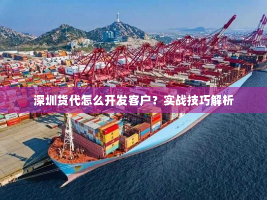 深圳货代怎么开发客户?实战技巧解析 深圳货代怎么开发客户?实战技巧解析