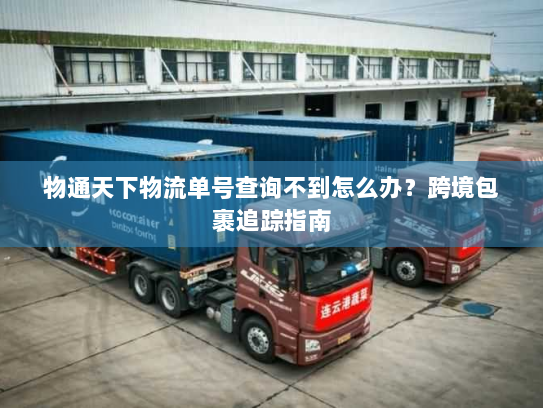 物通天下物流单号查询不到怎么办?跨境包裹追踪指南 物通天下物流单号查询不到怎么办?跨境包裹追踪指南