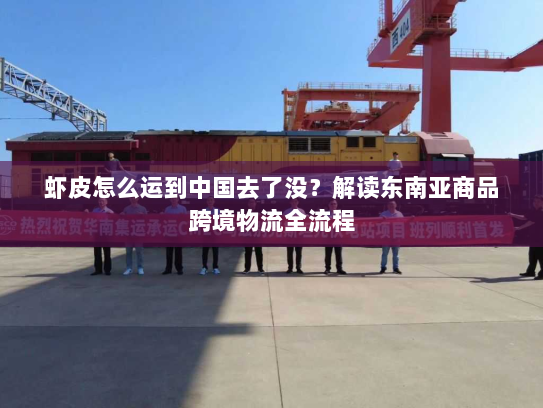 虾皮怎么运到中国去了没？解读东南亚商品跨境物流全流程
