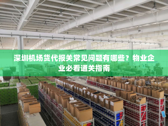 深圳机场货代报关常见问题有哪些?物业企业必看通关指南 深圳机场货代报关常见问题有哪些?物业企业必看通关指南