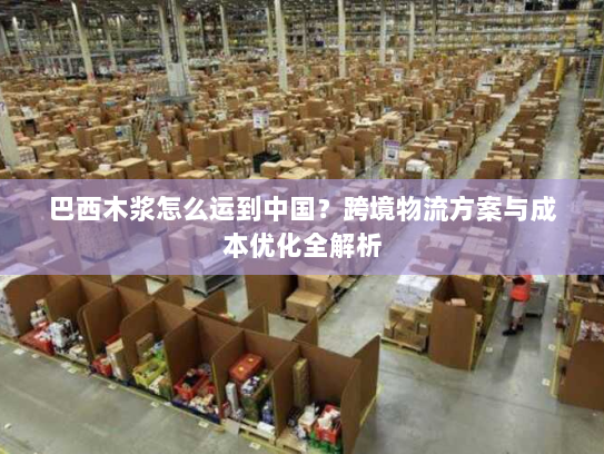 巴西木浆怎么运到中国？跨境物流方案与成本优化全解析