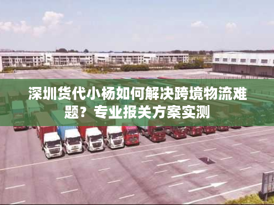 深圳货代小杨如何解决跨境物流难题?专业报关方案实测 深圳货代小杨如何解决跨境物流难题?专业报关方案实测