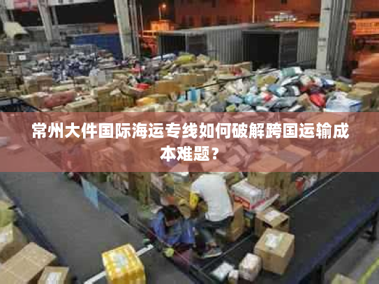 常州大件国际海运专线如何破解跨国运输成本难题? 常州大件国际海运专线如何破解跨国运输成本难题?