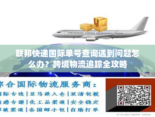 联邦快递国际单号查询遇到问题怎么办？跨境物流追踪全攻略