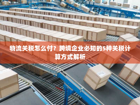 物流关税怎么付?跨境企业必知的5种关税计算方式解析 物流关税怎么付?跨境企业必知的5种关税计算方式解析