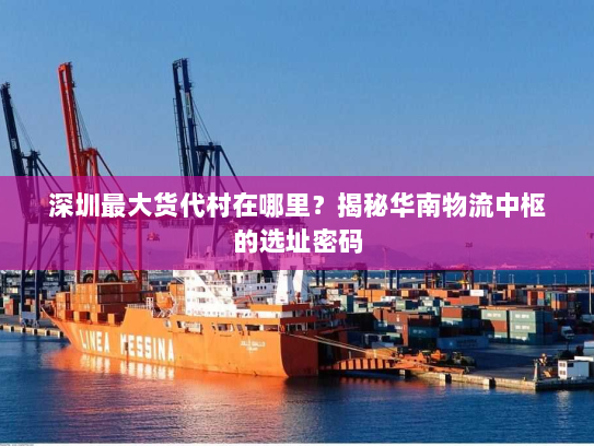 深圳最大货代村在哪里？揭秘华南物流中枢的选址密码