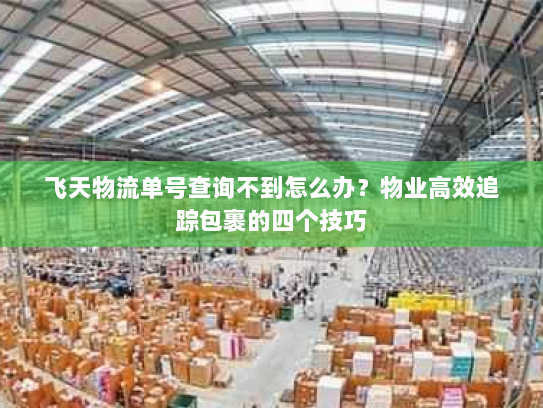 飞天物流单号查询不到怎么办?物业高效追踪包裹的四个技巧 飞天物流单号查询不到怎么办?物业高效追踪包裹的四个技巧