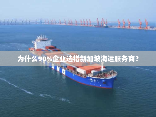 为什么90%企业选错新加坡海运服务商? 为什么90%企业选错新加坡海运服务商?