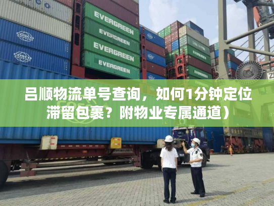 吕顺物流单号查询，如何1分钟定位滞留包裹？附物业专属通道）
