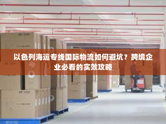 以色列海运专线国际物流如何避坑？跨境企业必看的实效攻略